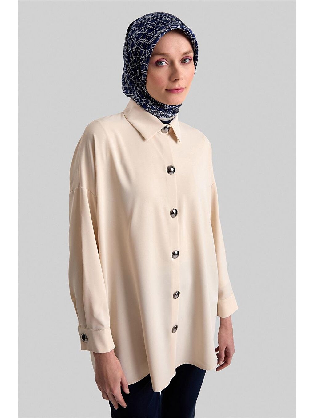 Bej Gömlek 24Yd3000 Aytaşı-2