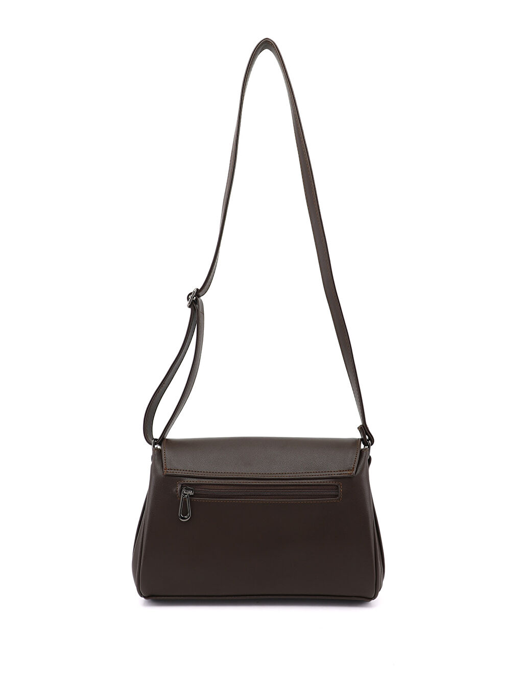 Kahverengi Kadın KAHVERENGİ Uzun Askılı Omuz Çantası-3