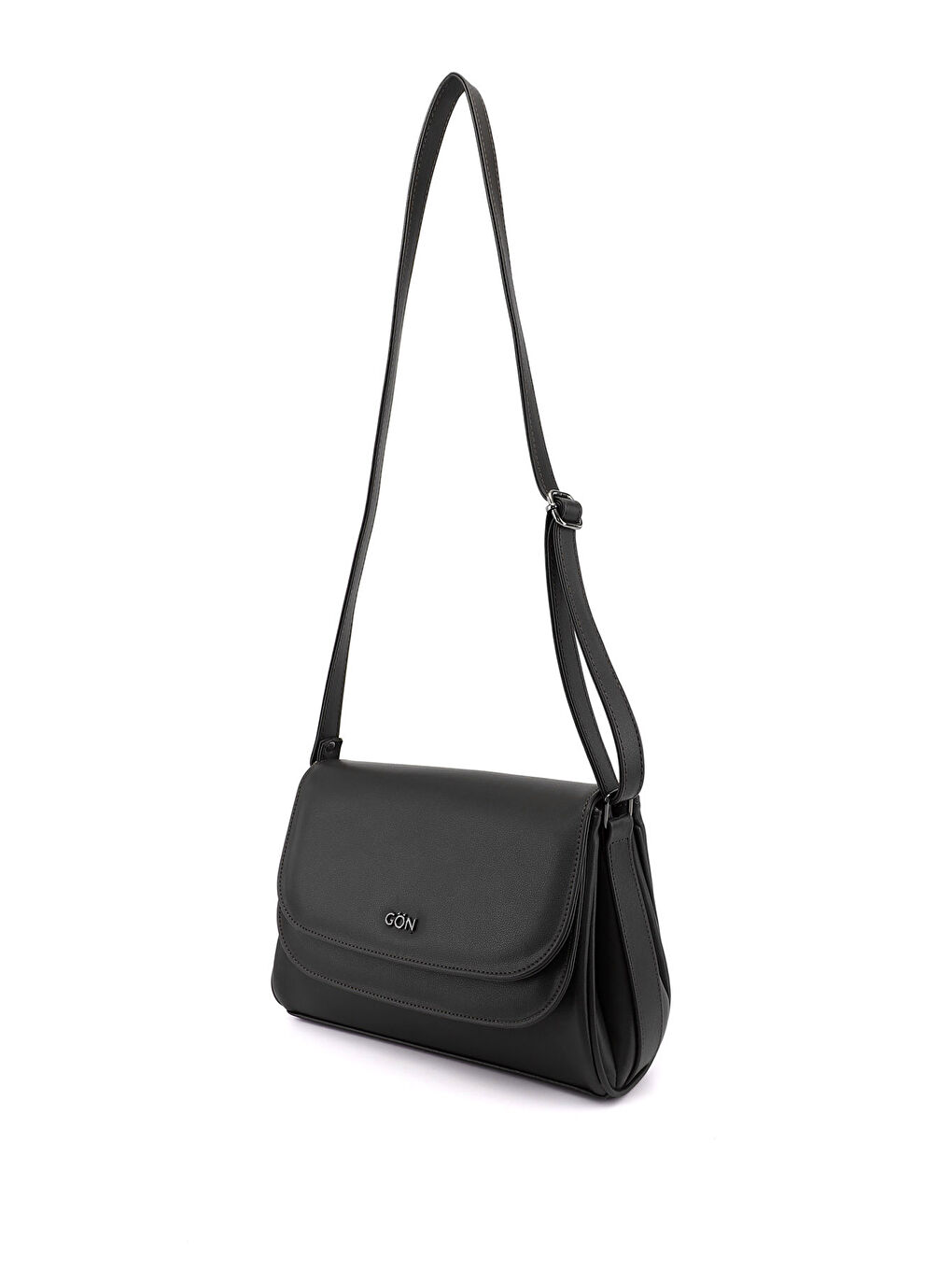 Siyah Kadın SİYAH Uzun Askılı Omuz Çantası-2