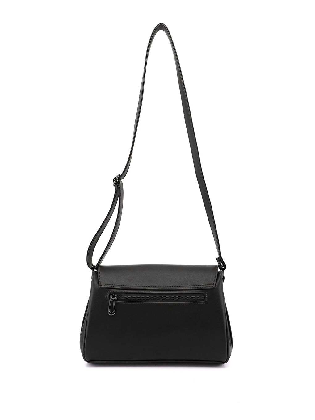 Siyah Kadın SİYAH Uzun Askılı Omuz Çantası-3