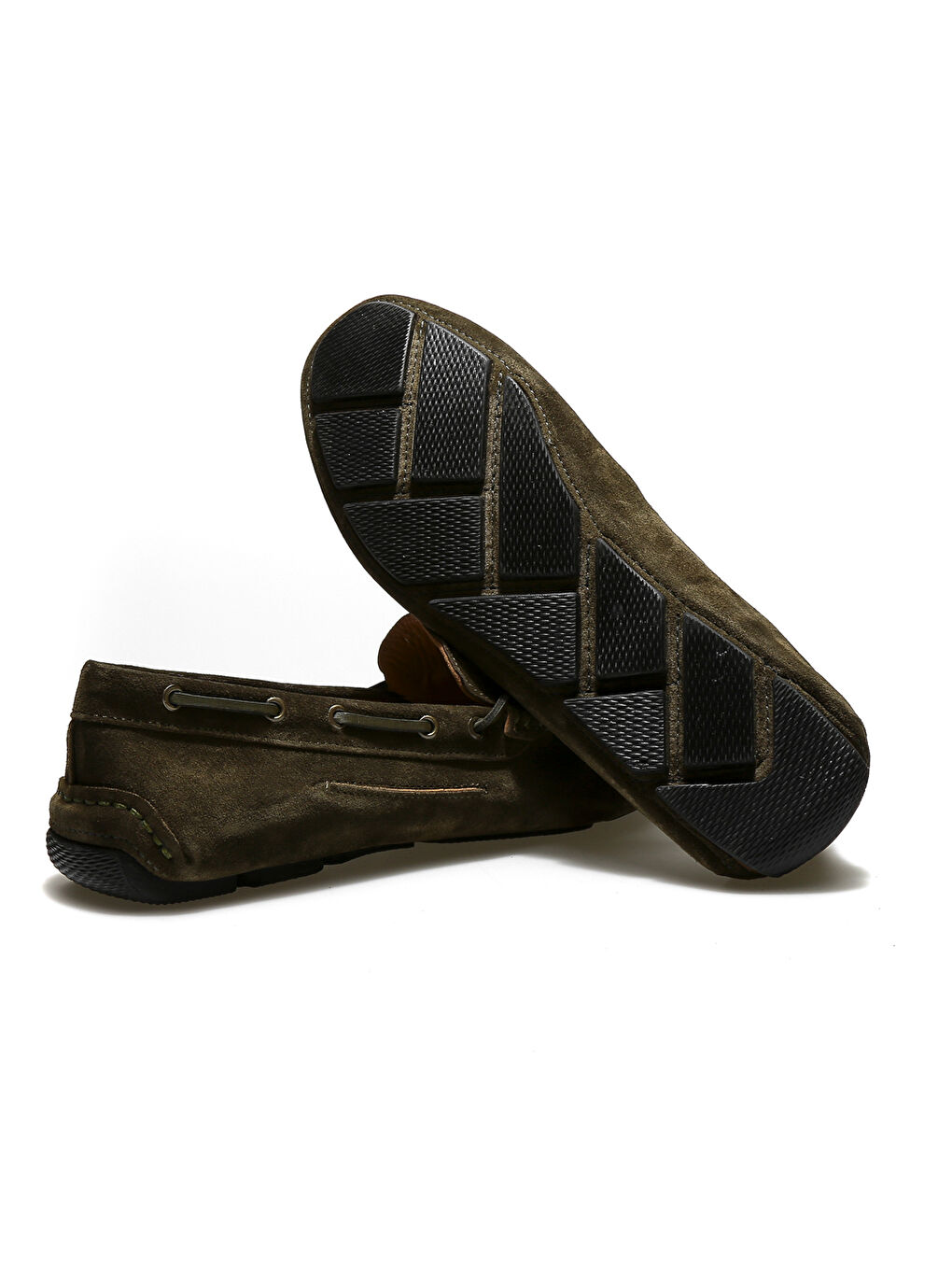 Yeşil Erkek Klasik Ayakkabı MO-7810-7574 Gıuseppe Mengonı Bosco Süet-6