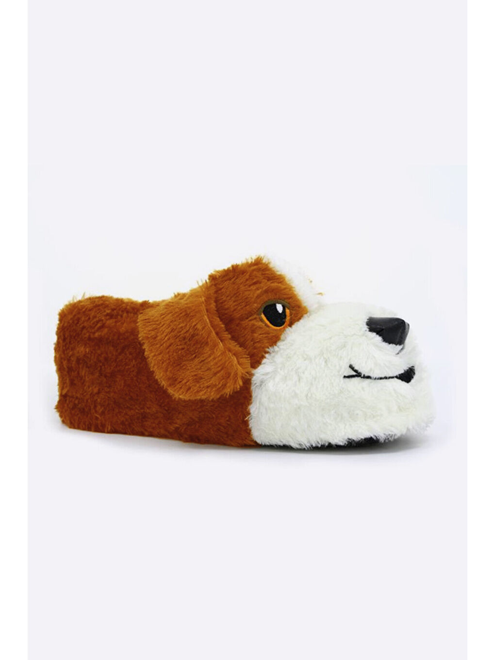 Kahverengi Köpek Figürlü Panduf