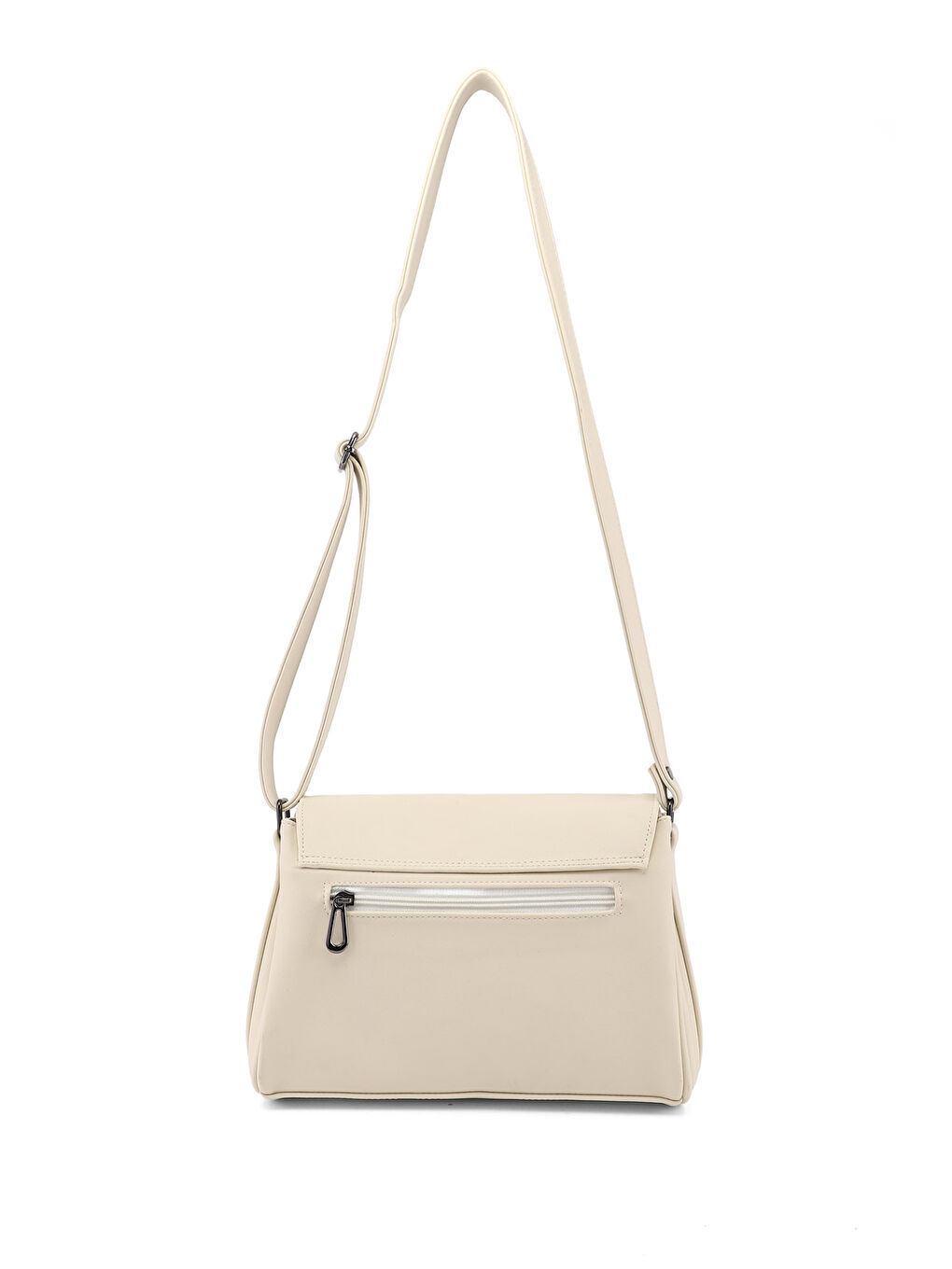 Bej Kadın YENİ BEJ Uzun Askılı Omuz Çantası-3