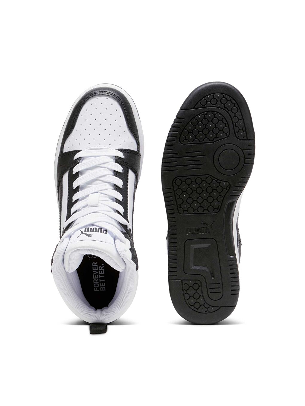 Beyaz Rebound V6 MID Genç Ayakkabısı-3