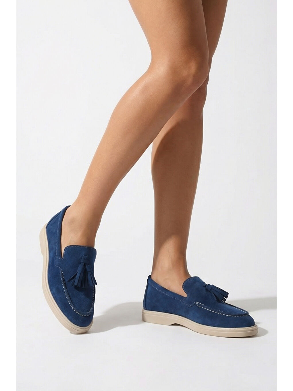 Lacivert Ronnica Kadın Loafer-3