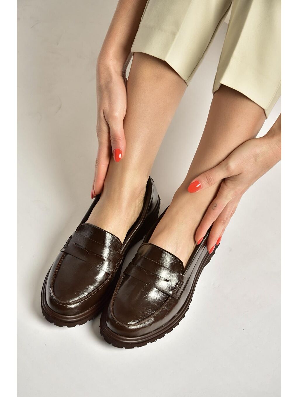 Kahverengi Kadın Ayakkabı Y996051060-2