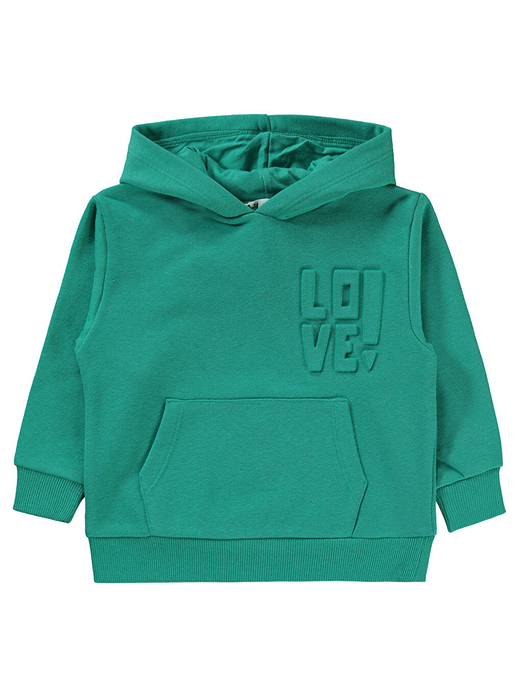 Civil Yeşil Kız Çocuk Sweatshirt 2-5 Yaş Yeşil