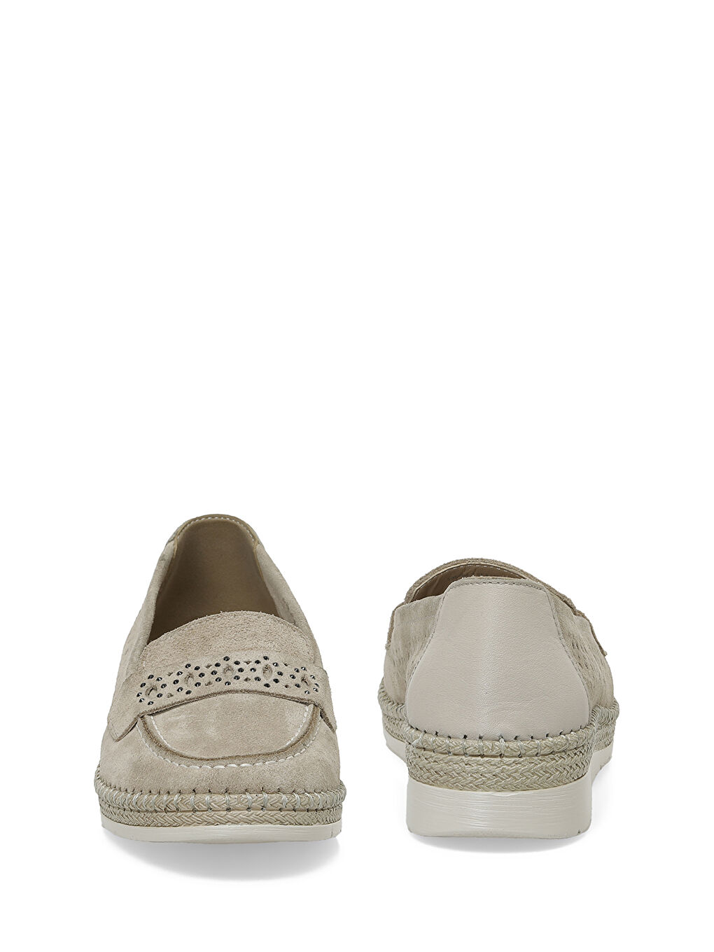 Bej 105454.Z5FX Vizon Kadın Loafer-4