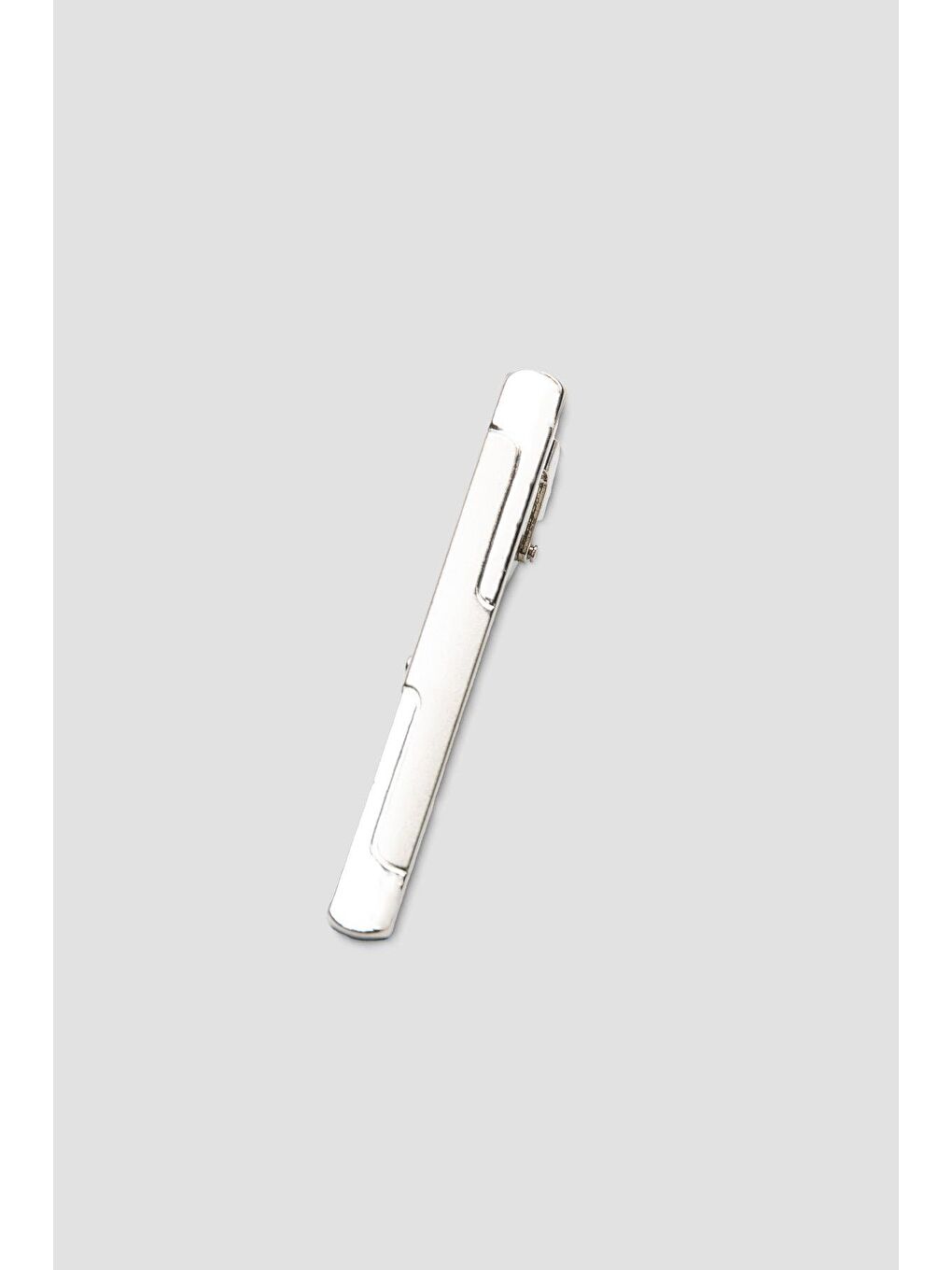Gri 98005 Silver Silver Erkek Kravat İğnesi-1