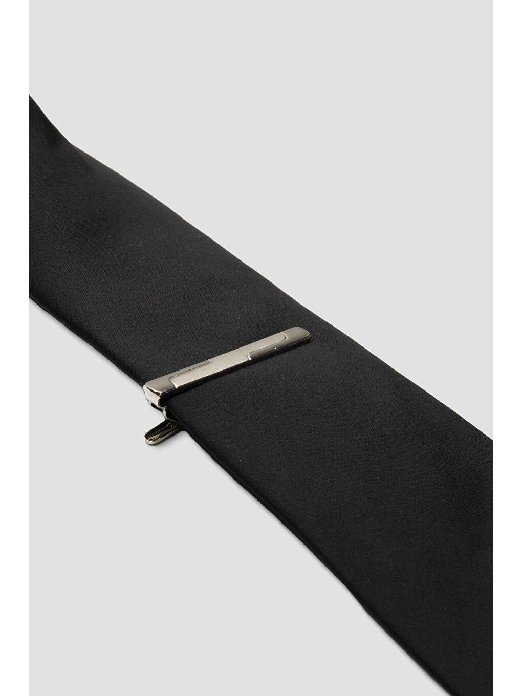 Gri 98005 Silver Silver Erkek Kravat İğnesi-2