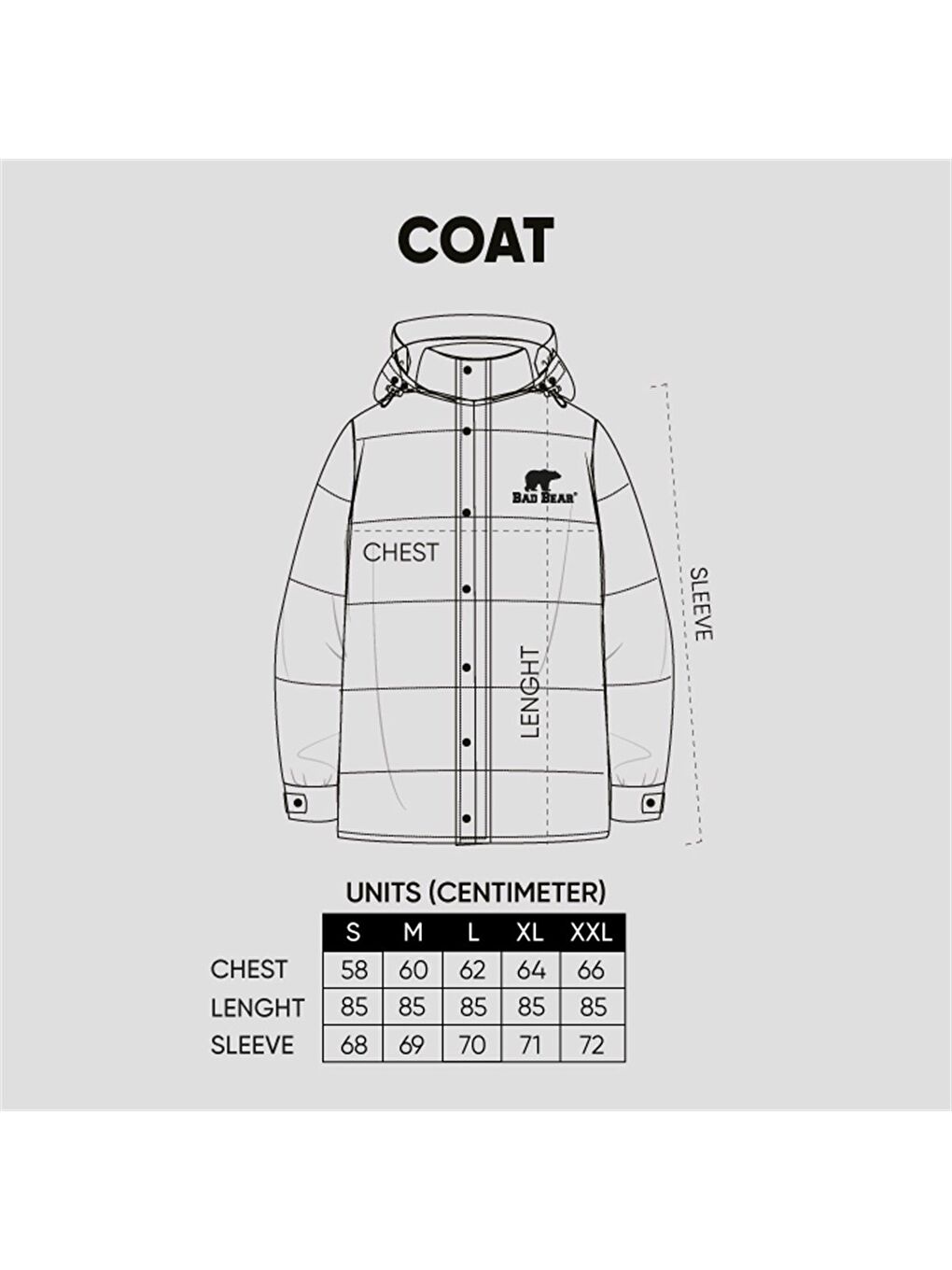 Bad Bear Siyah Pathfinder Coat Siyah Erkek Mont - 5