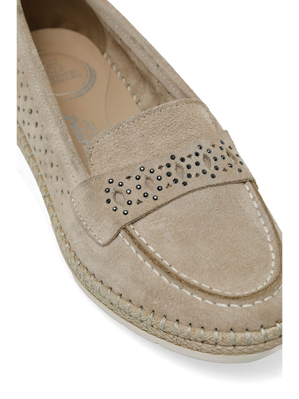 Bej 105454.Z5FX Vizon Kadın Loafer-6