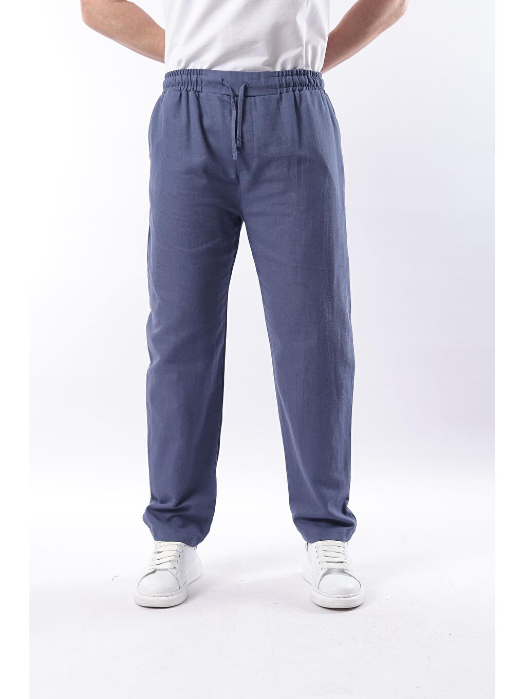 İndigo Fit Kesim Erkek %100 Pamuk Pantolon E6558-2