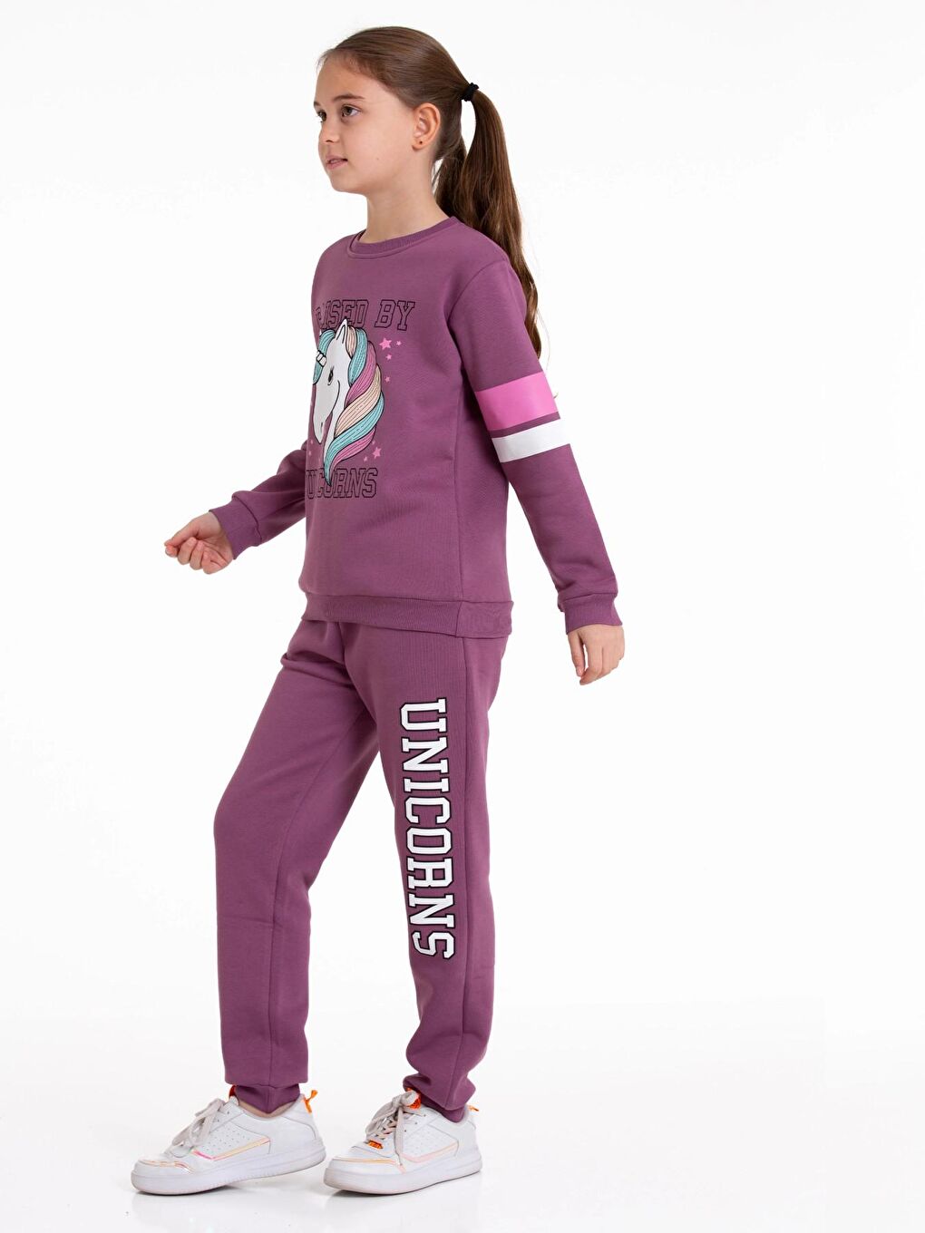 Mor Baskılı Takım 54508-1