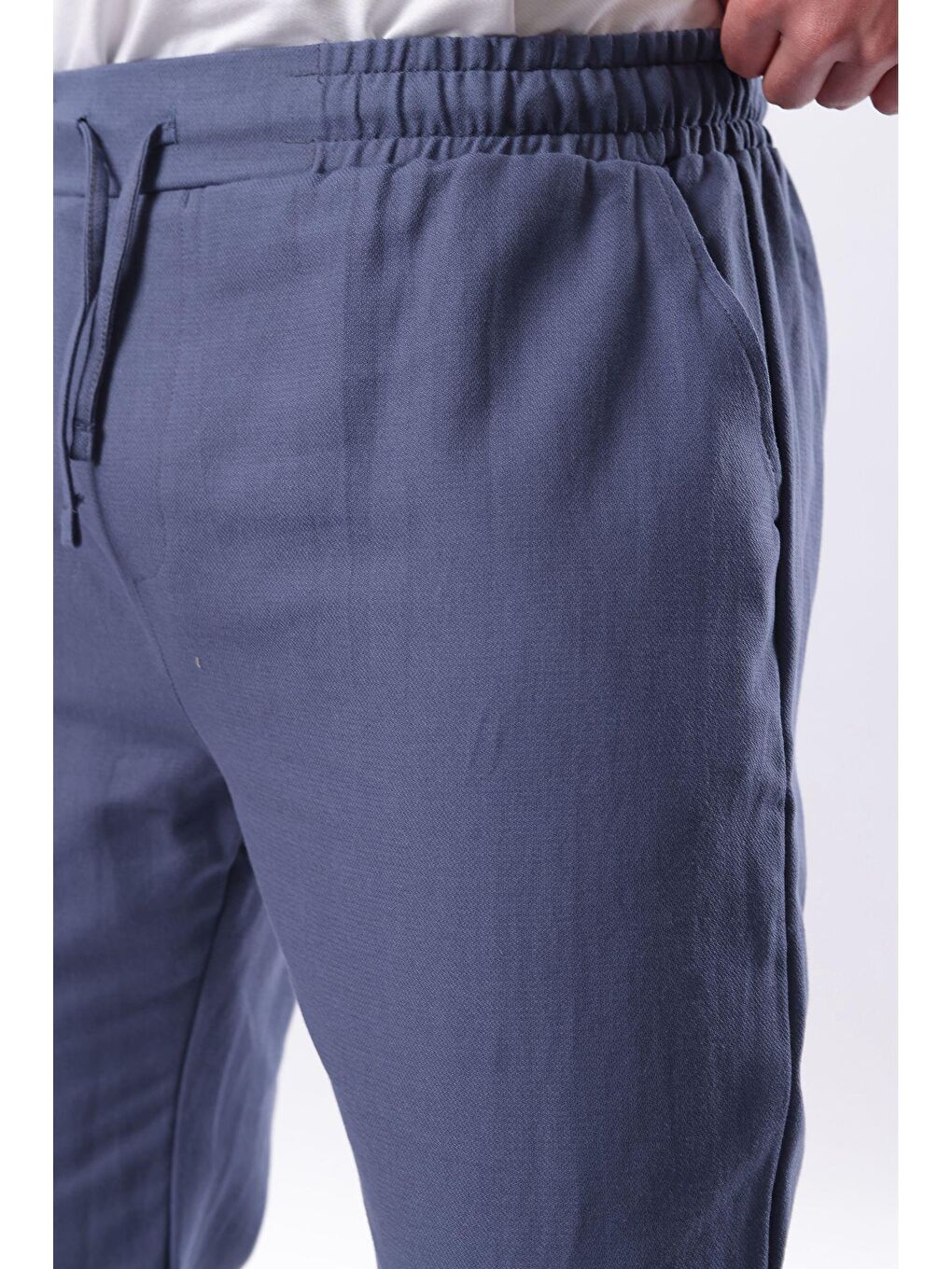 İndigo Fit Kesim Erkek %100 Pamuk Pantolon E6558-3