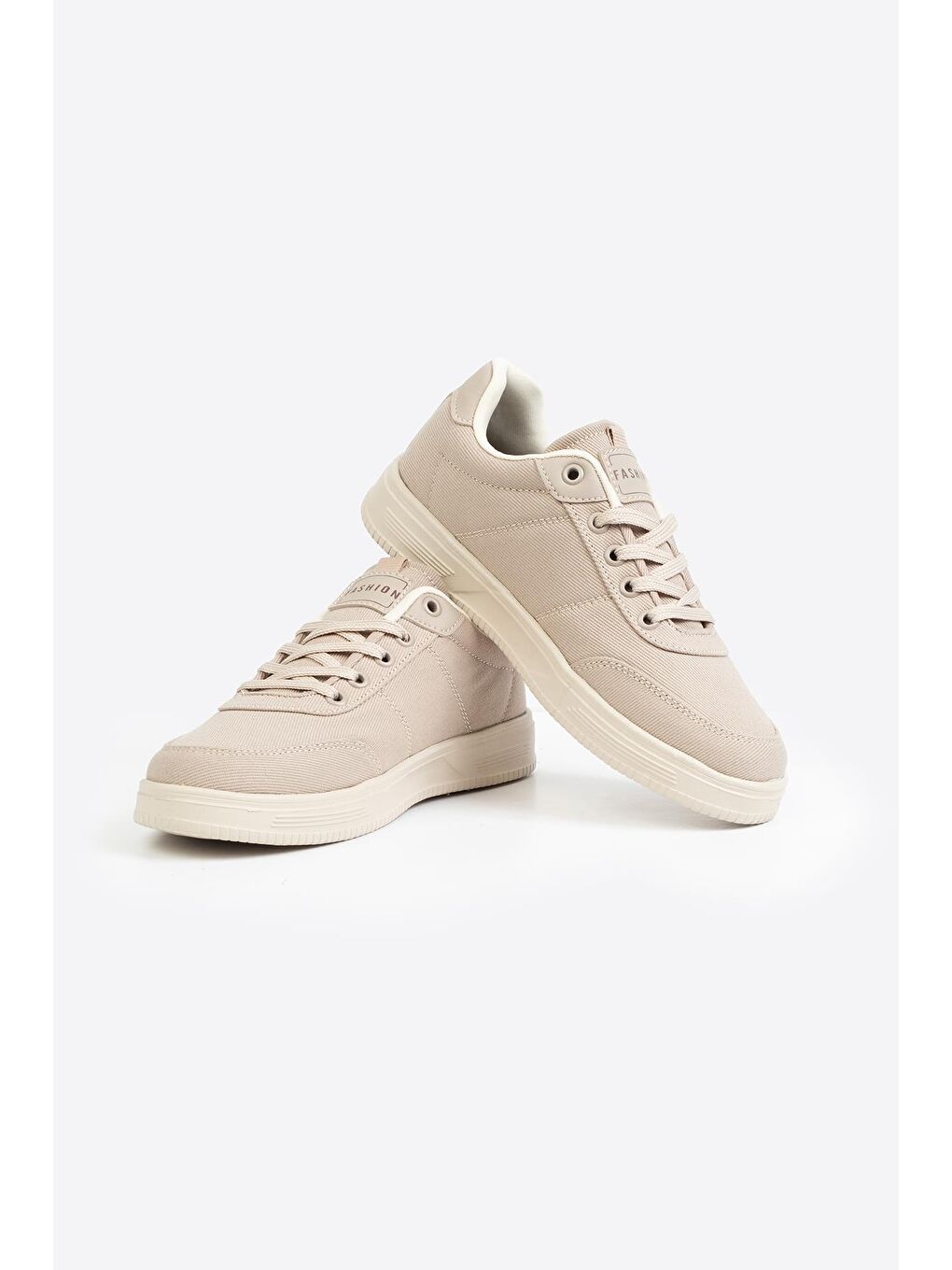 Bej DRGN-021 Bağcıklı Erkek Spor Ayakkabı-1