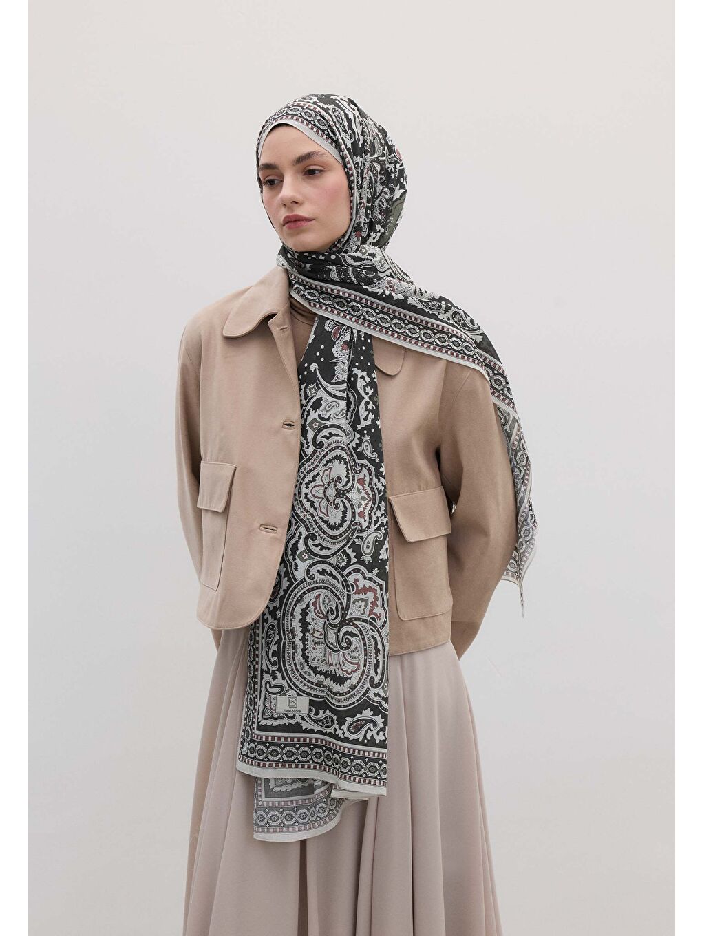 Lena Desen Şal Antrasit