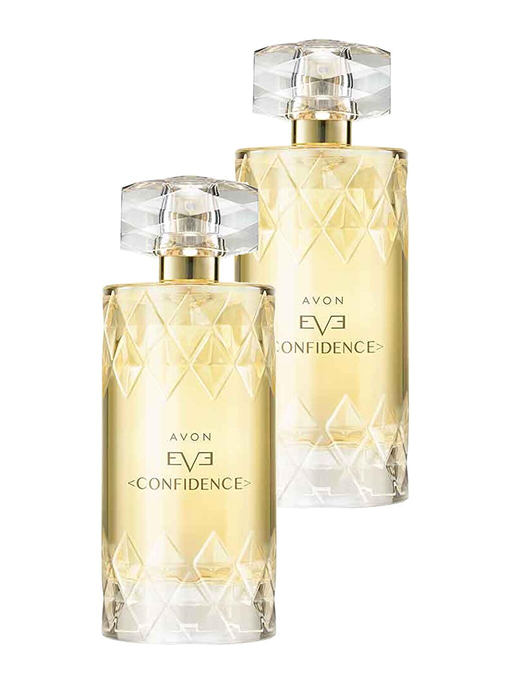 AVON Renksiz Eve Confidence Kadın Parfüm Edp 100 Ml. İkili Set