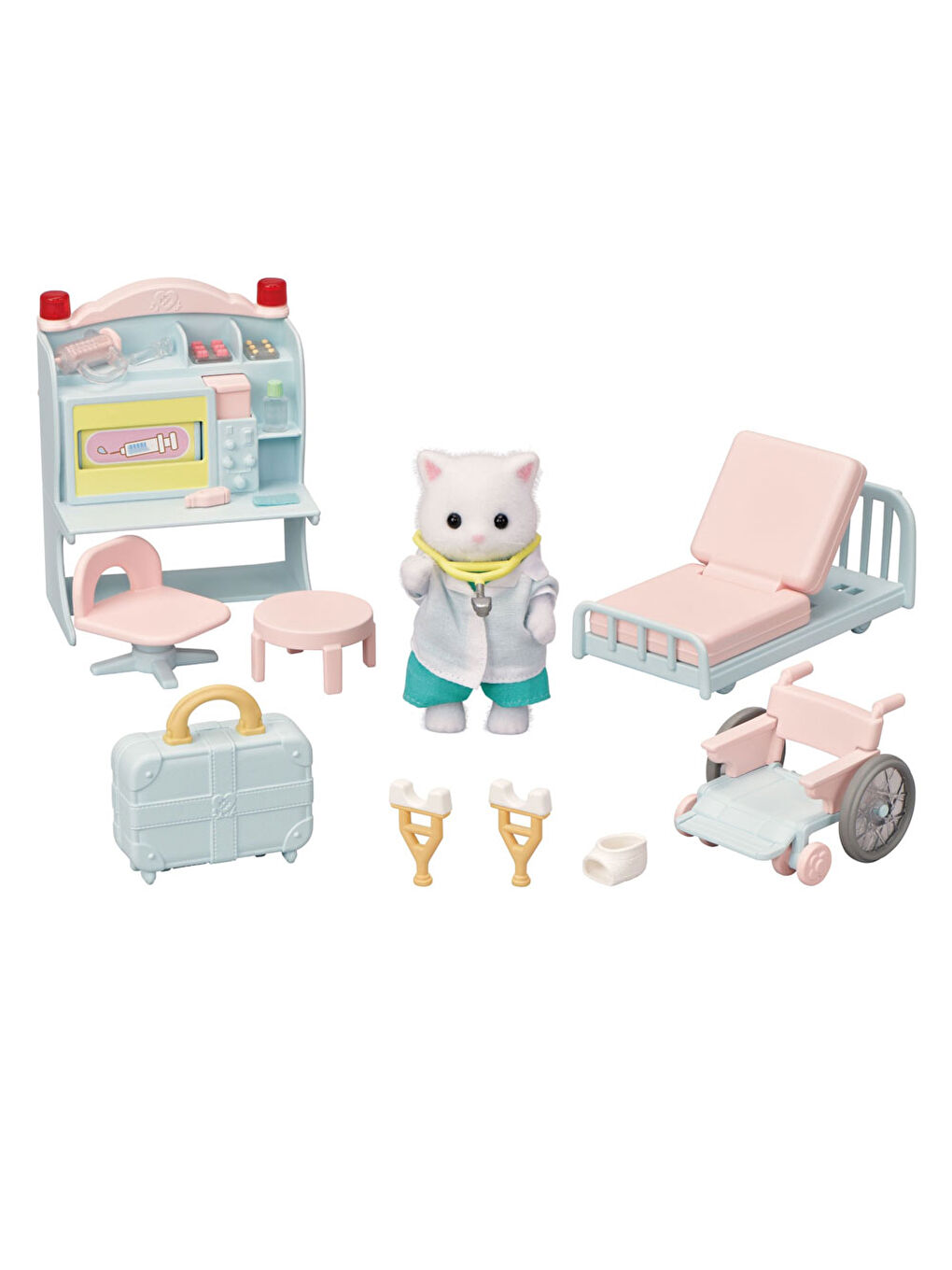 Sylvanian Families Renksiz Köy Doktoru Başlangıç Seti 5705 - 2