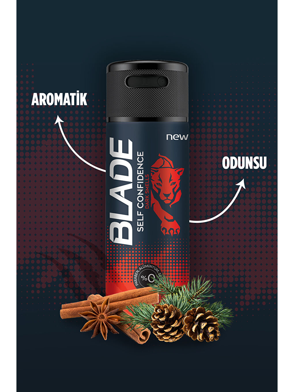 Blade Beyaz Self Confidence Deodorant 3x150ml - 4