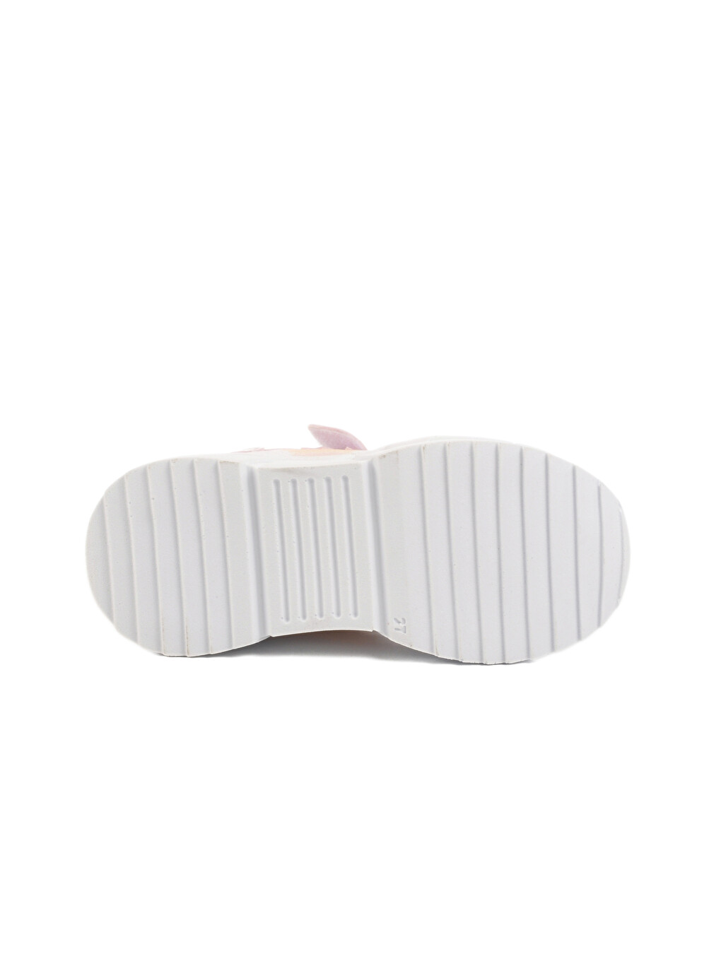 Pembe Pudra Cırtlı Hafif Kız Çocuk Spor Ayakkabı Ruffon P-4