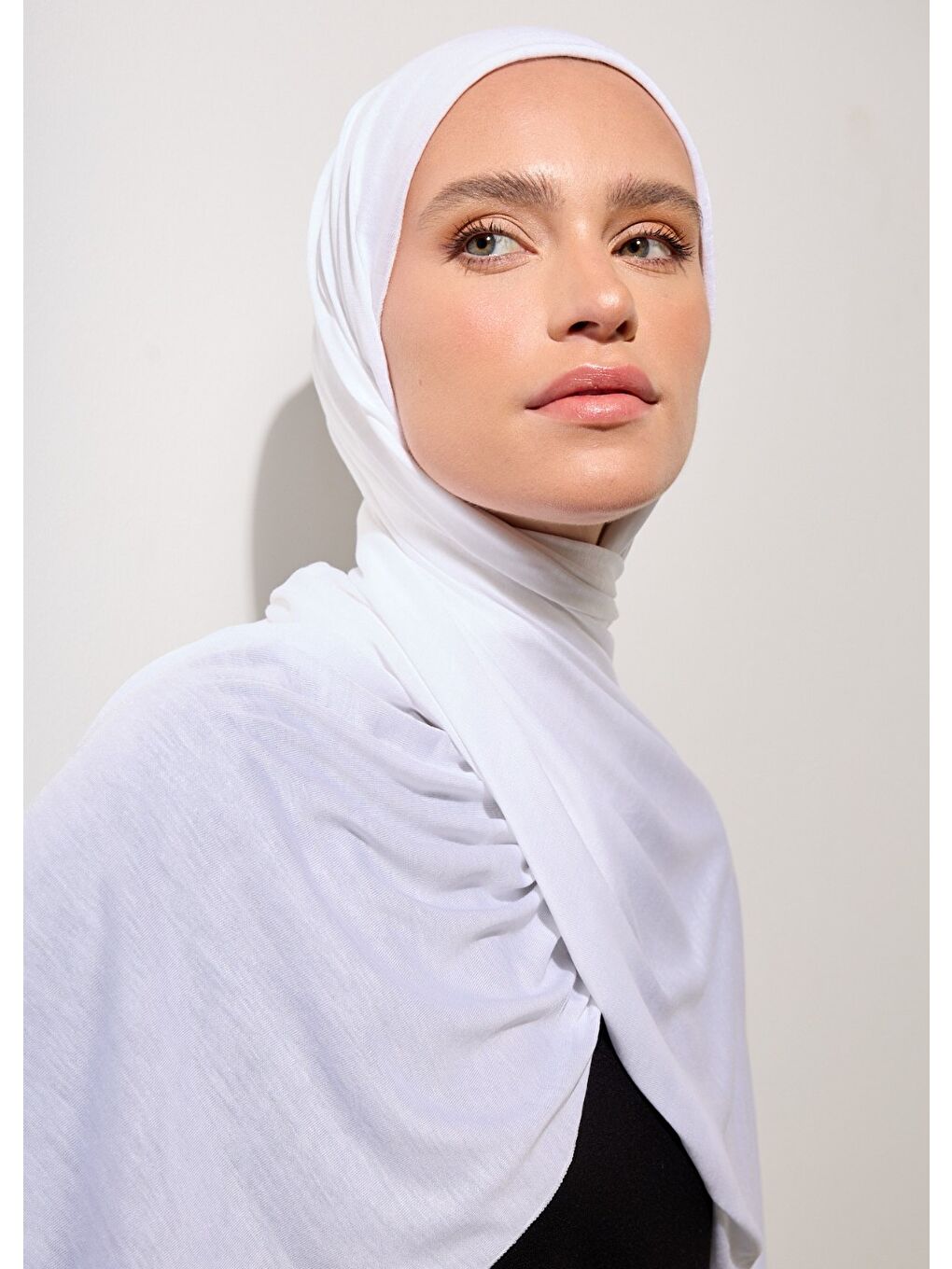 Tesettür Şal - Beyaz