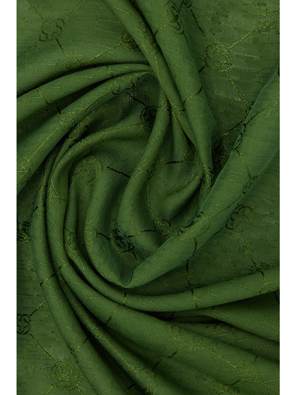 Yeşil 70X190 CM Koza Şal-1
