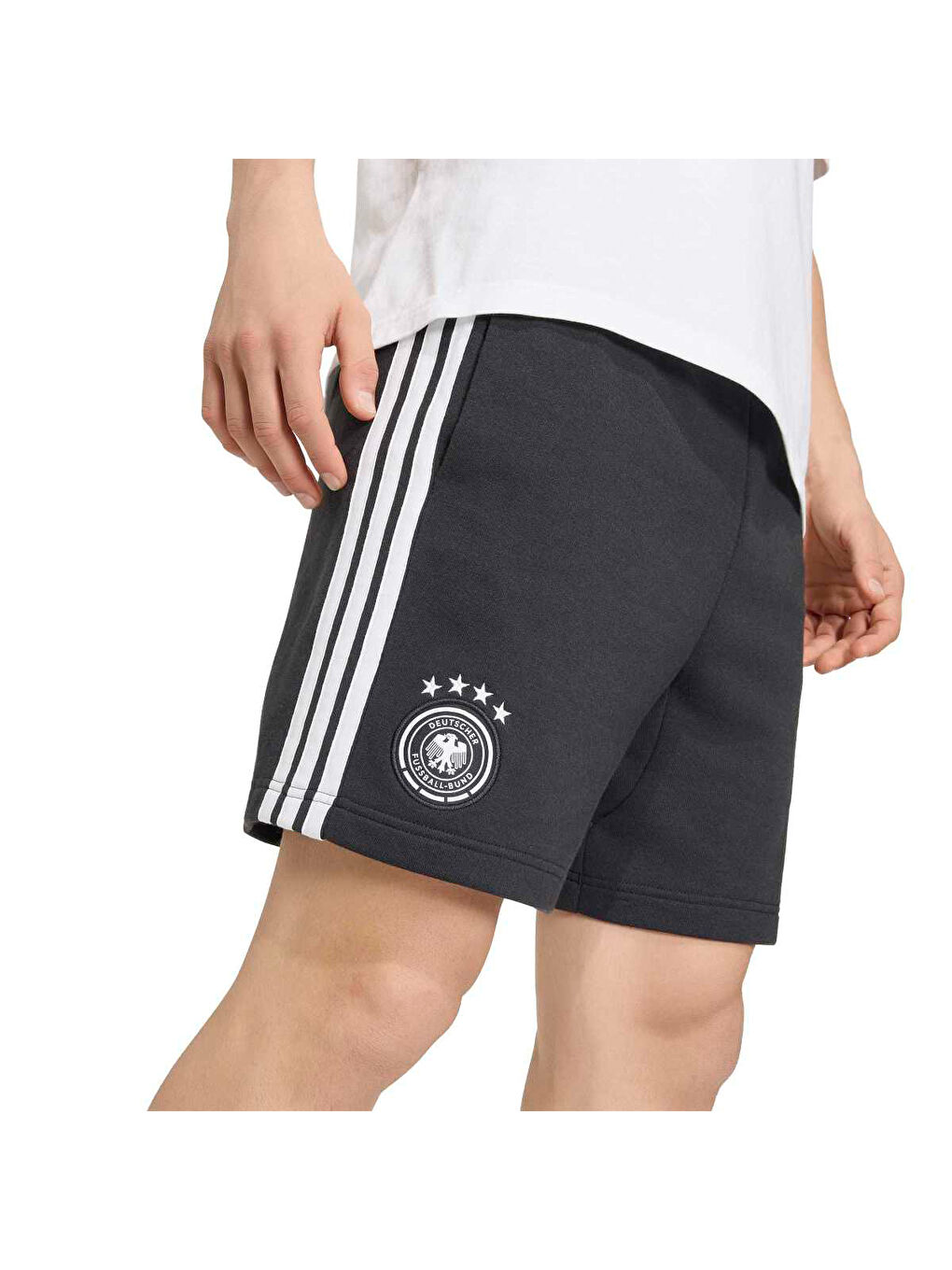 Almanya DNA Erkek Siyah Şort-1