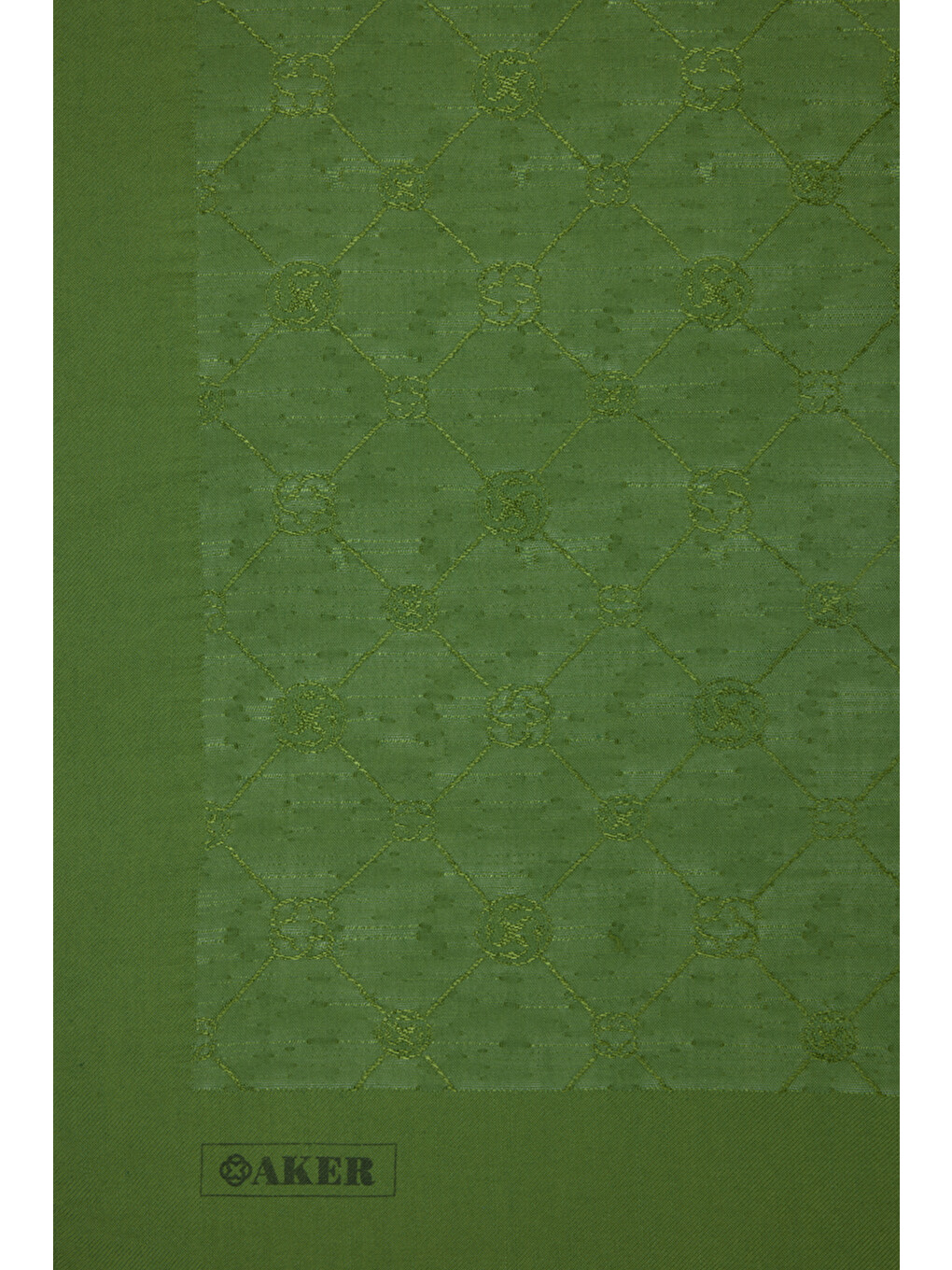 Yeşil 70X190 CM Koza Şal-2