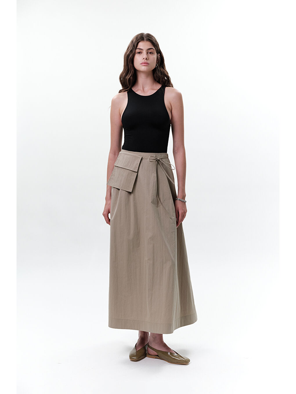 Cep Kemerli Etek Yeşil-2