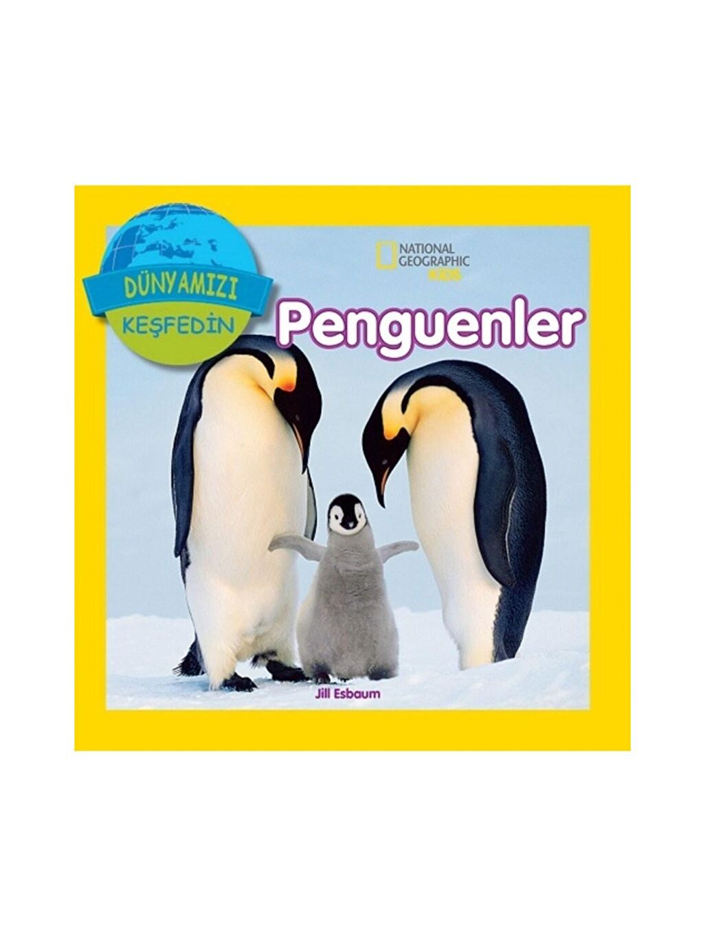 National Geographic Kids Beyaz-Renklibaskı Penguenler