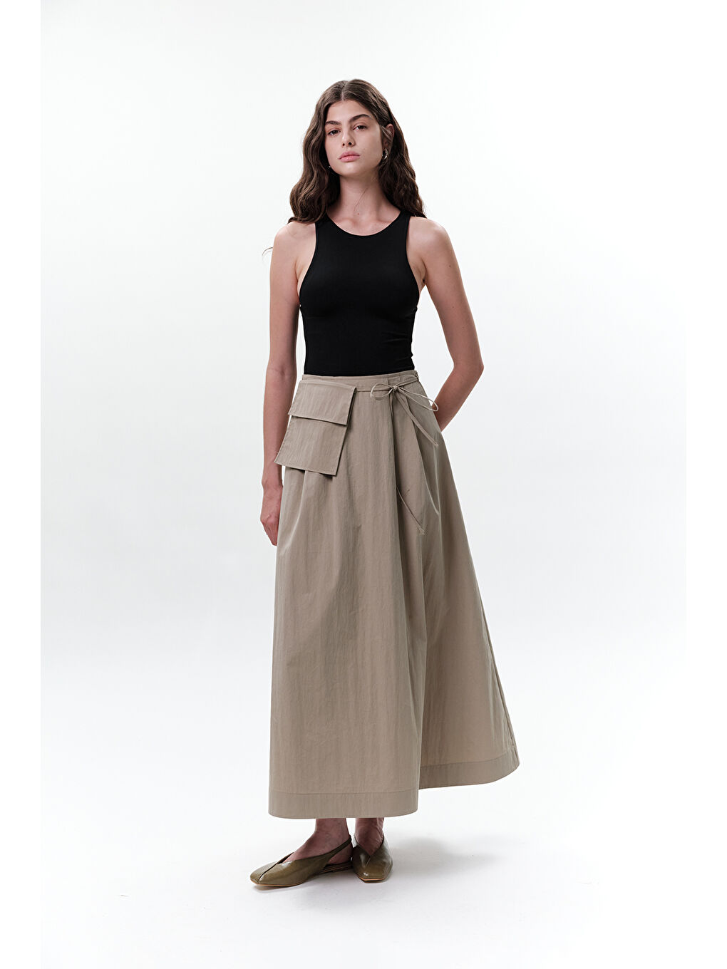 Cep Kemerli Etek Yeşil-4