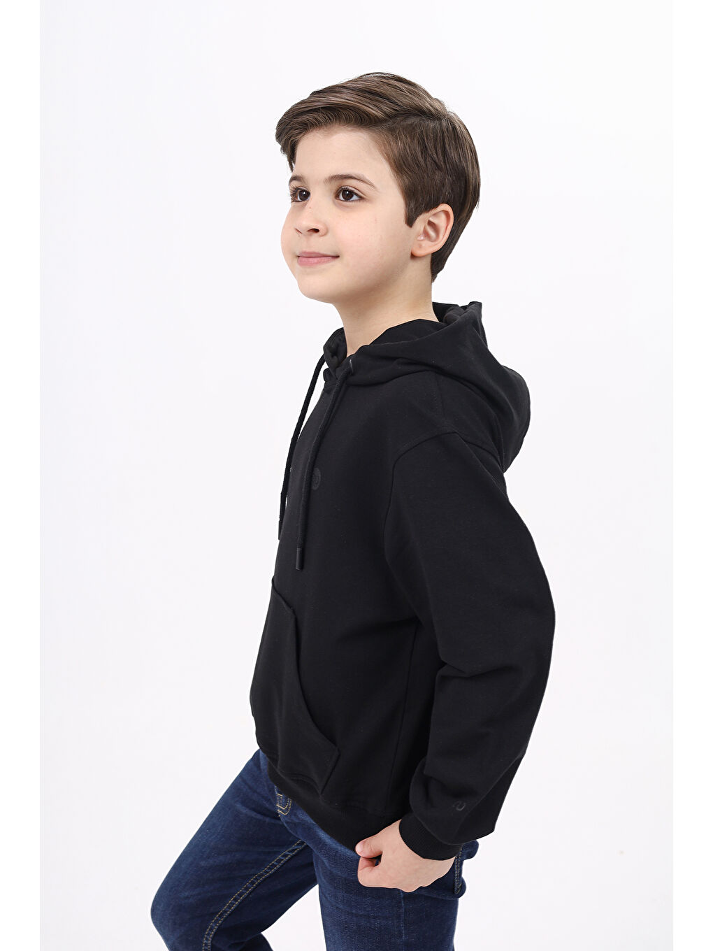 Toontoykids Siyah Erkek Çocuk Baskılı Sweatshirt - 2