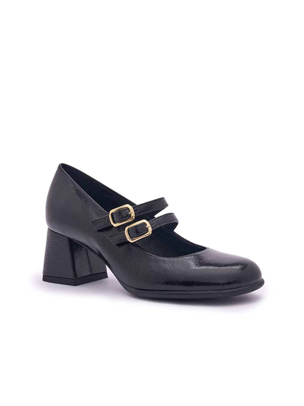 Siyah Kadın Topuklu / Stiletto 205307DS 5307DS Naplack-1