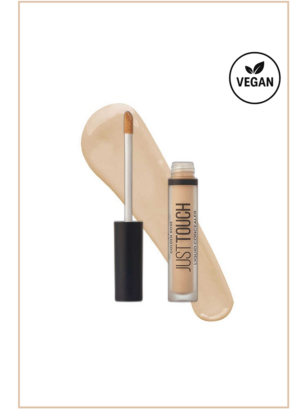 Just Touch Liquid Concealer 01 E Vitamini, Niacinamide, Likit Kapatıcı 3,5 ml-1