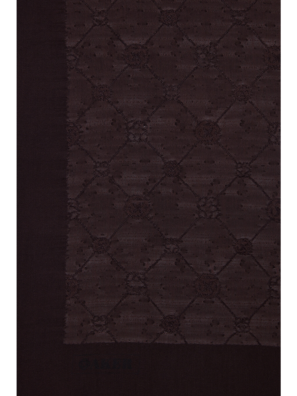 Koyu Kahverengi 70X190 CM Koza Şal-2