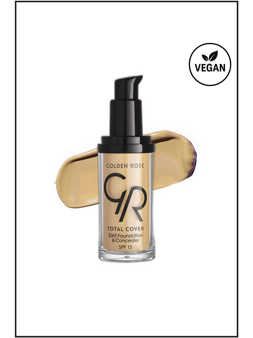 Total Cover 2in1 Foundation 03 Almond Fondöten & Kapatıcı 30 Ml-1