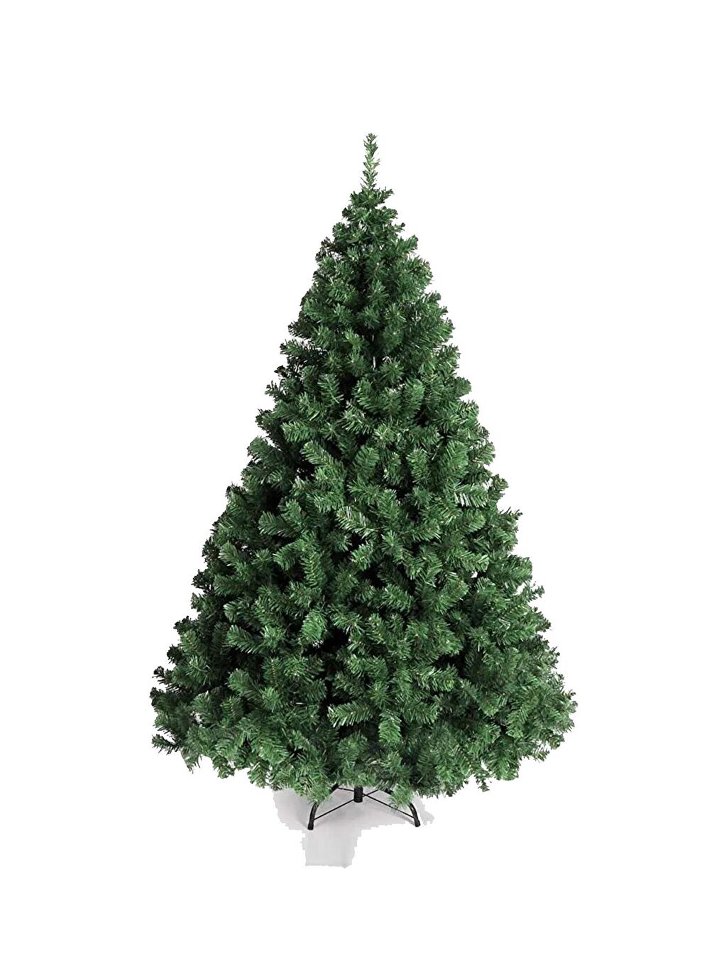 Yeşil Yılbaşı Premium 250 cm 1450 Dallı Metal Gövde Metal Ayak Yılbaşı Çam Ağacı-3