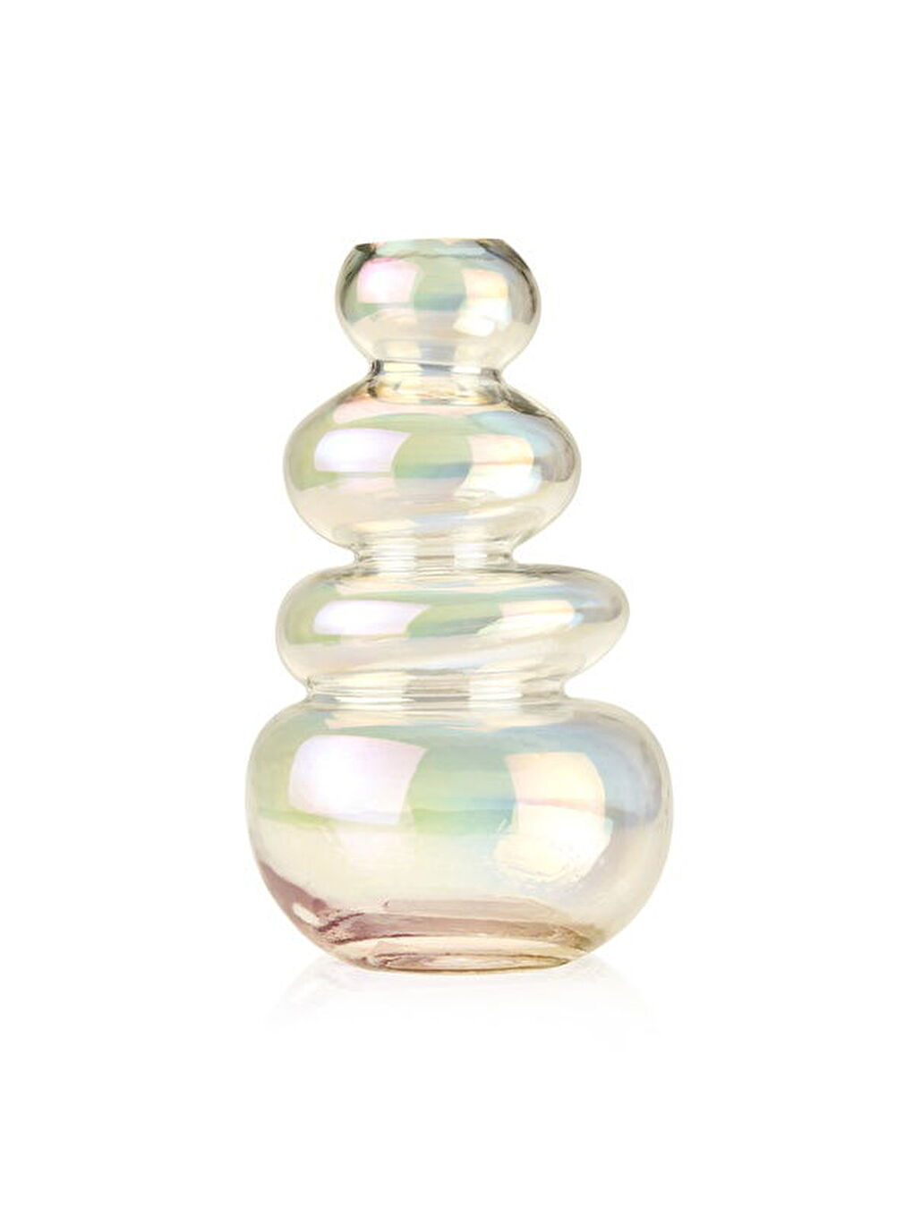 Evidea Karişik Deco Pearl Vazo - Sedef - 27 cm