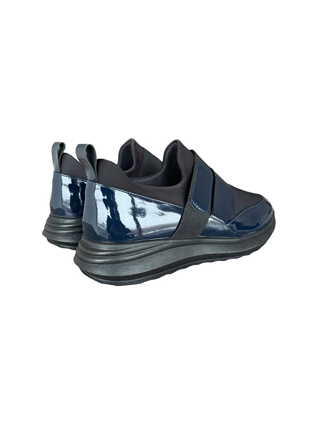 Lacivert Taş Detaylı Kadın Sneaker Ayakkabı Lacİvert-4