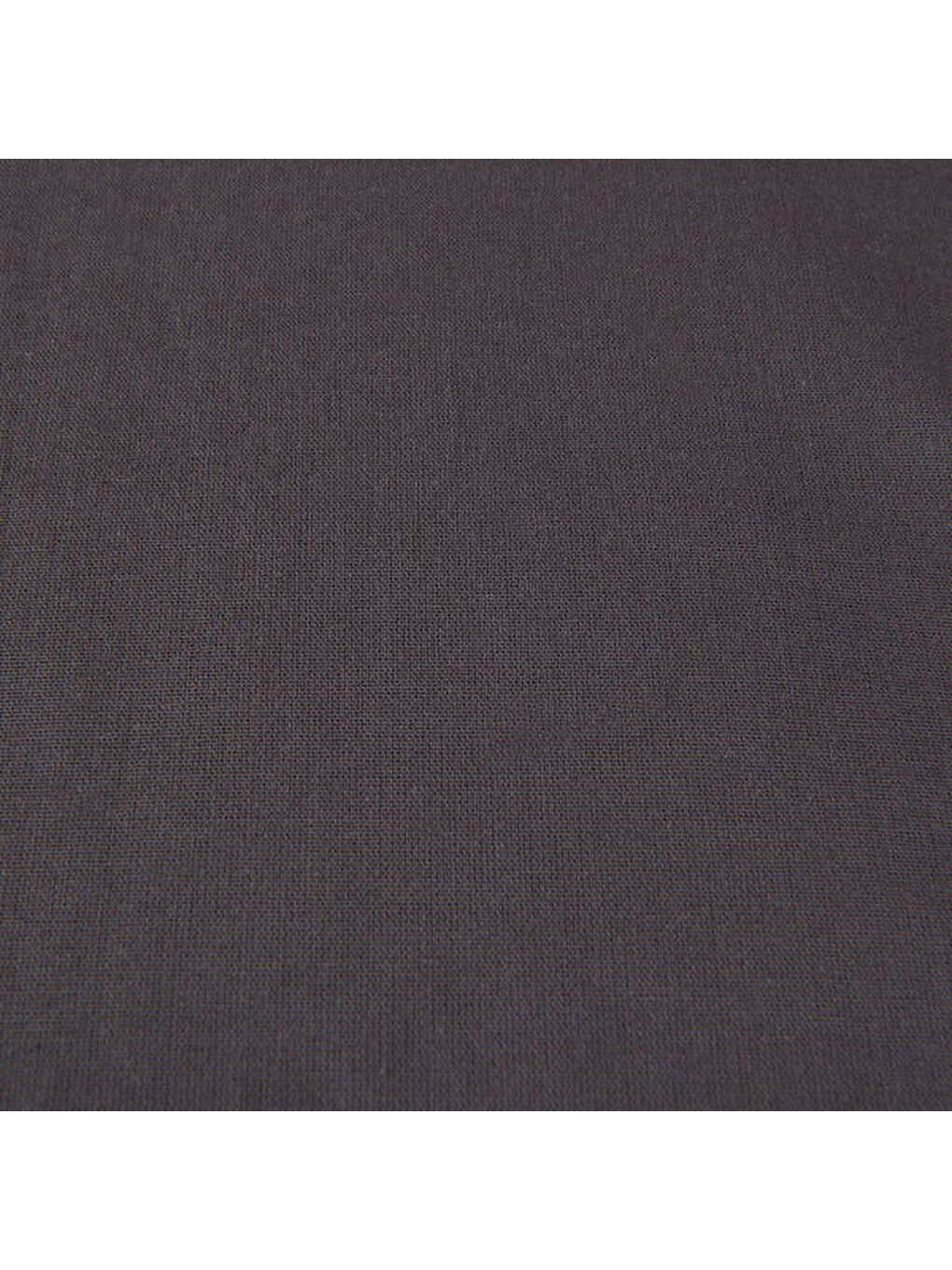 Soft Basic Çift Kişilik Lastikli Çarşaf - Antrasit - 160x200 cm-1