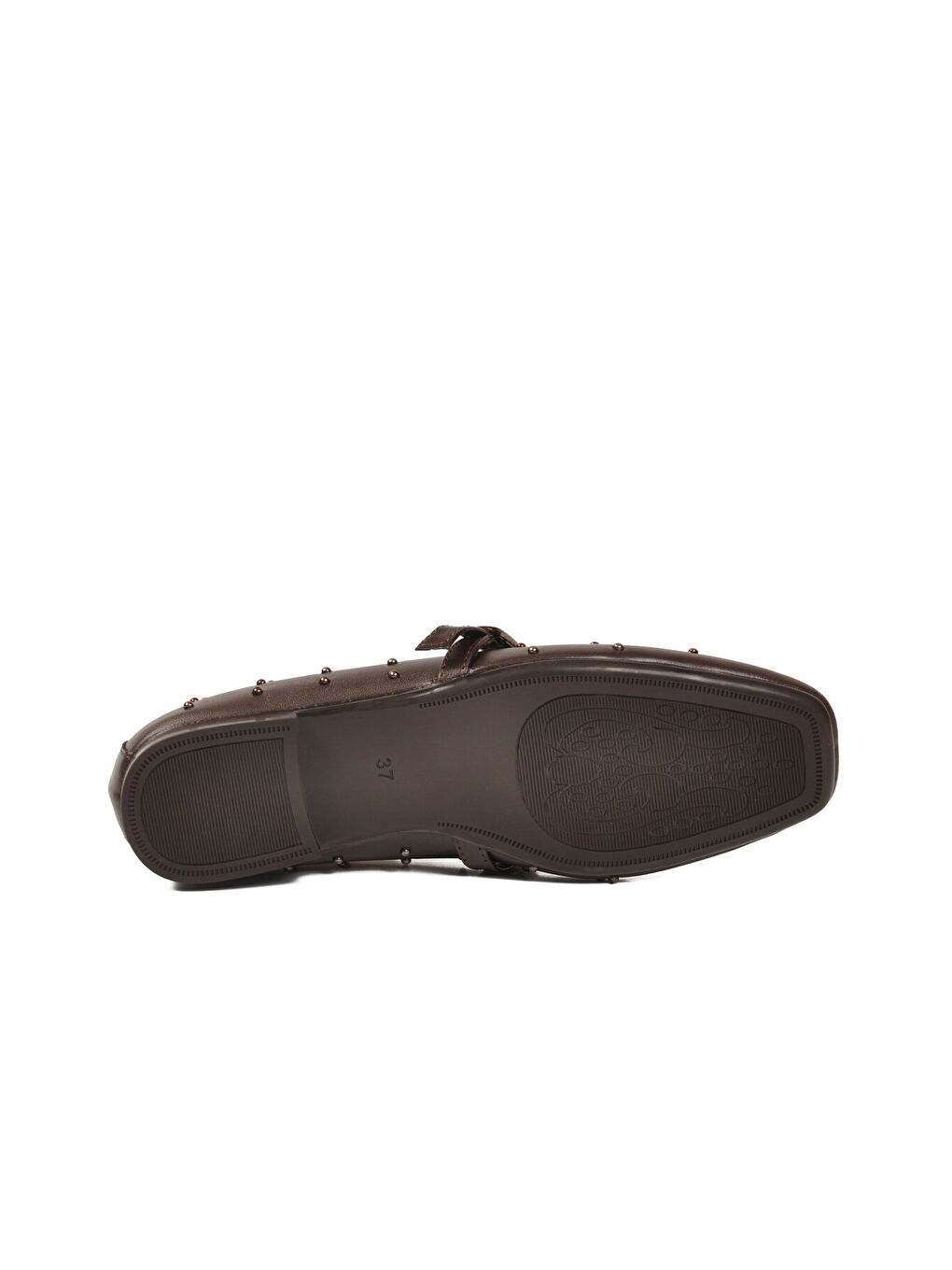 Kahverengi Kahve Kemerli Hafif Kadın Babet Ayakkabı 351080 Z-4