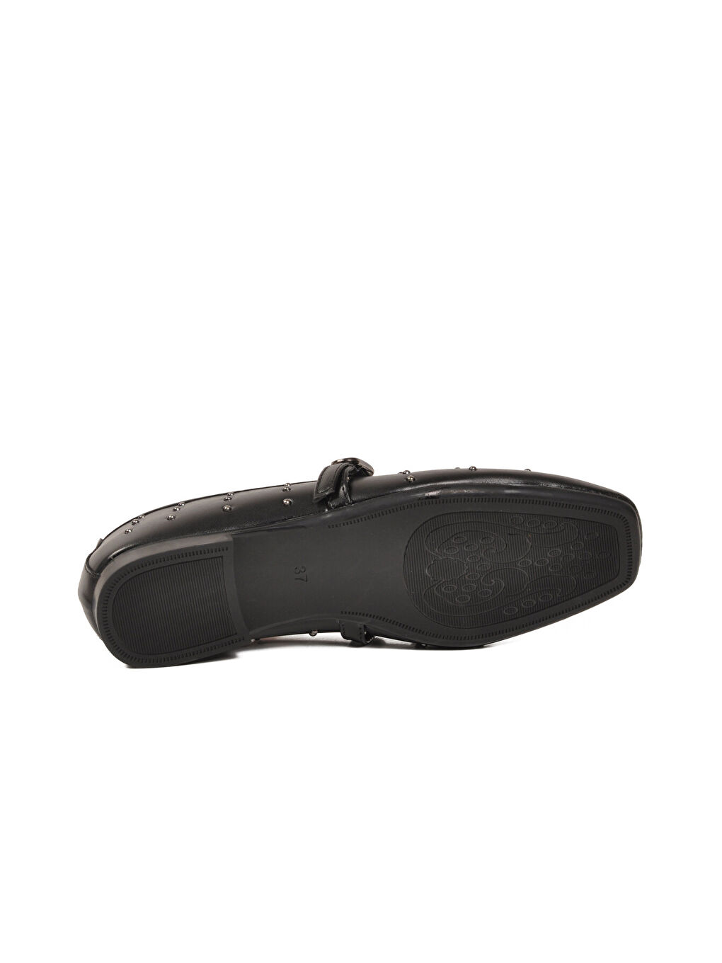 Siyah Kemerli Hafif Kadın Babet Ayakkabı 351080 Z-4