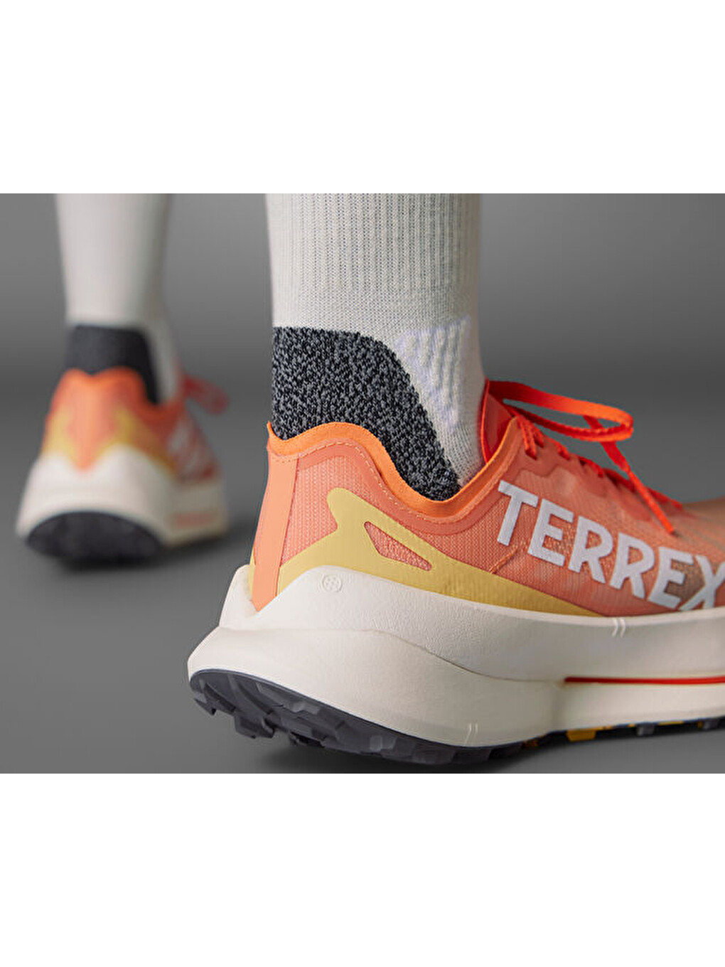 Terrex Agravic Speed Ultra W Kadın Arazi Tipi Koşu Ayakkabısı If6597 Turuncu-5