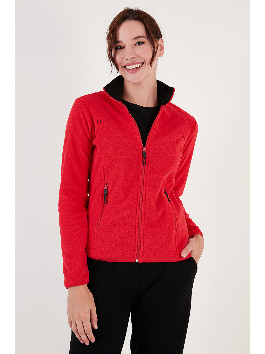 Turkuaz Slim Fit Yumuşak Dokulu Anti-Pilling Tüylenme Yapmayan 2'li Paket Polar 590700200S2-1