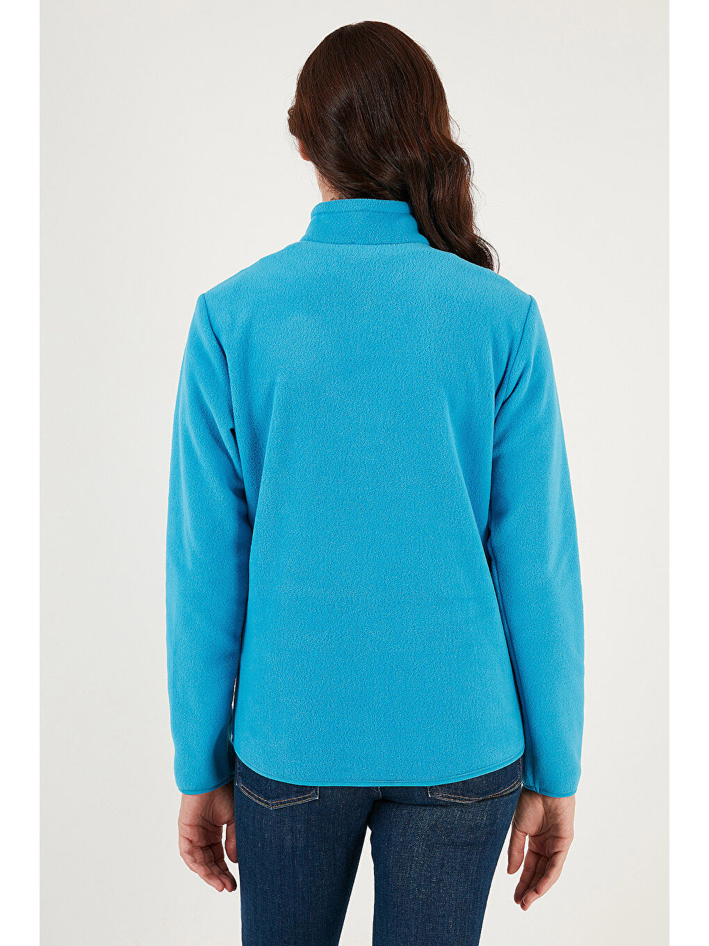 Turkuaz Slim Fit Yumuşak Dokulu Anti-Pilling Tüylenme Yapmayan 2'li Paket Polar 590700200S2-4