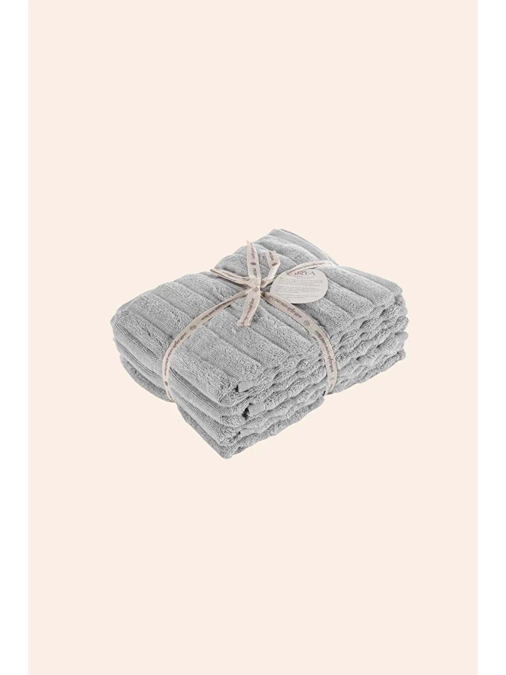 Gri Arora %100 Pamuk Havlu 4/50x90 Cm Ash Grey