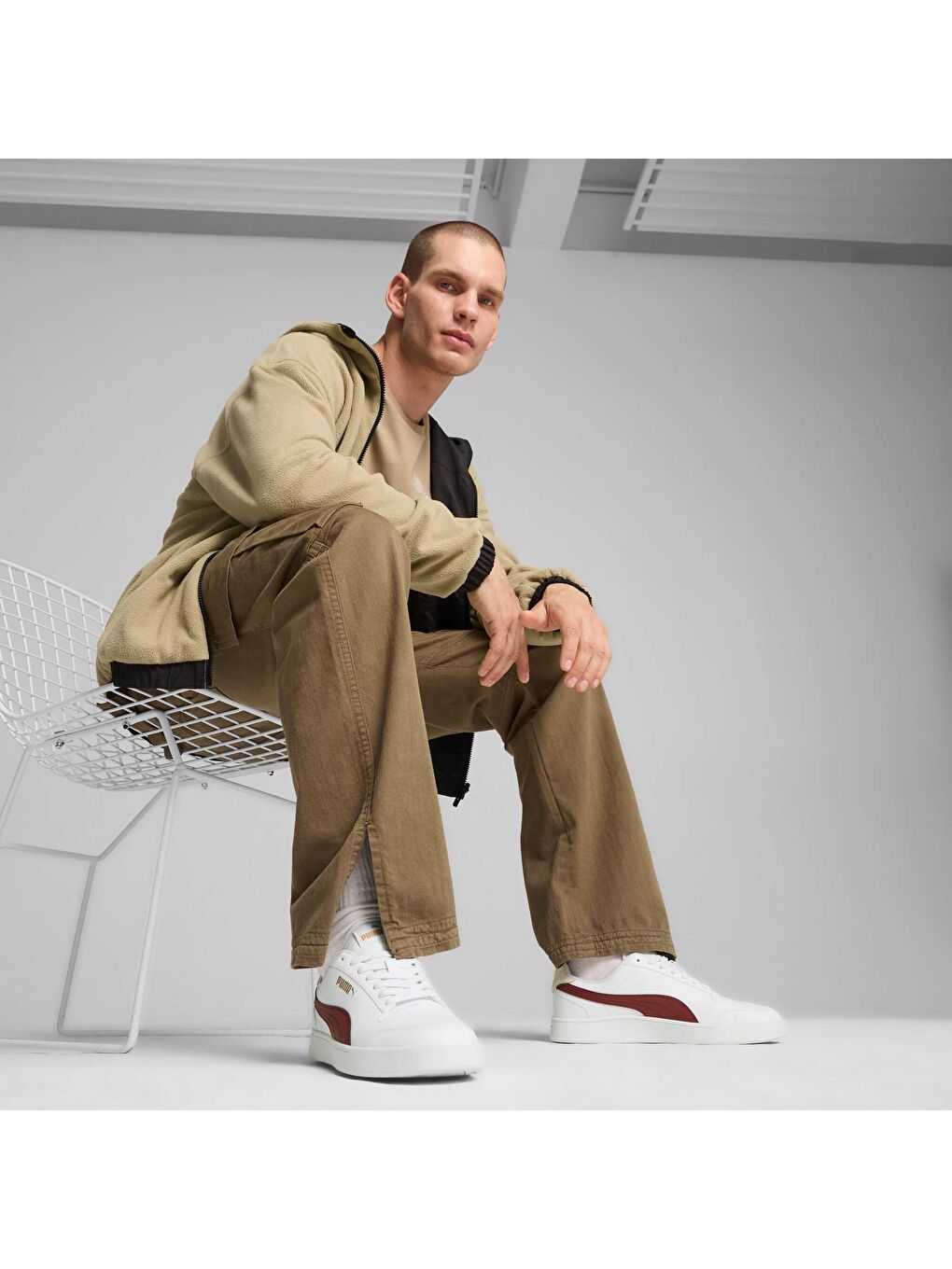 Beyaz Shuffle Ayakkabı-1