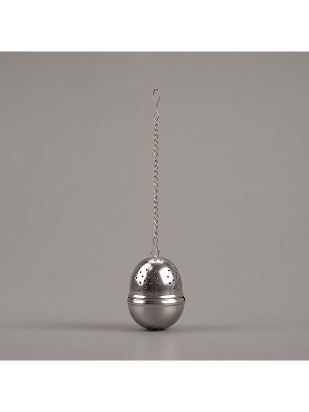 Silindir Bitki Çayı Süzgeci - Gri