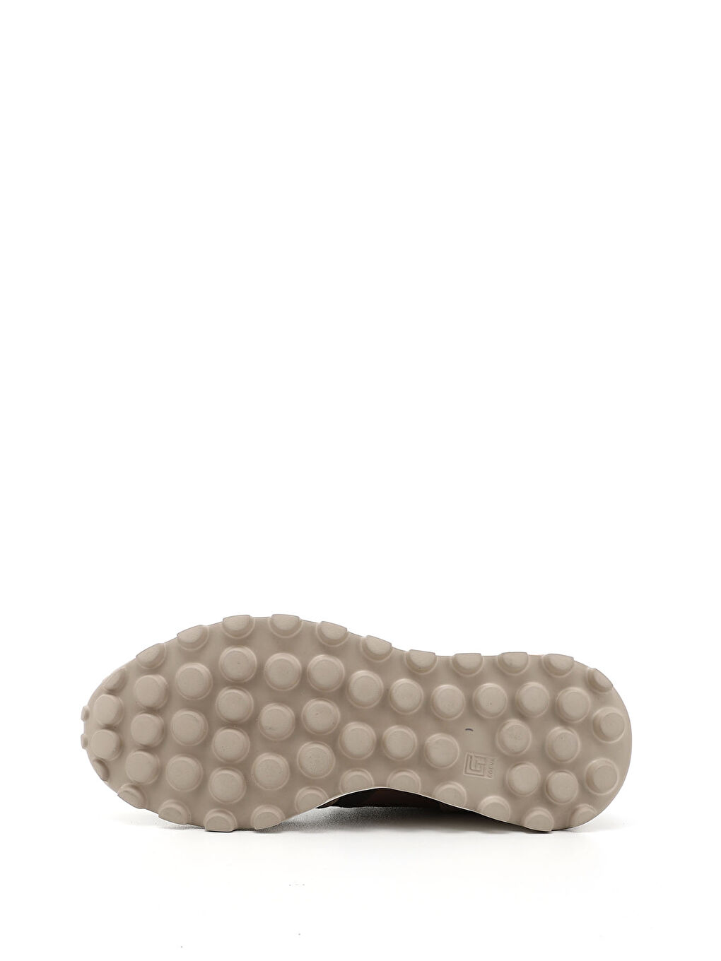 Bej Erkek KUM Bağcıklı Hakiki Deri Sneaker-3